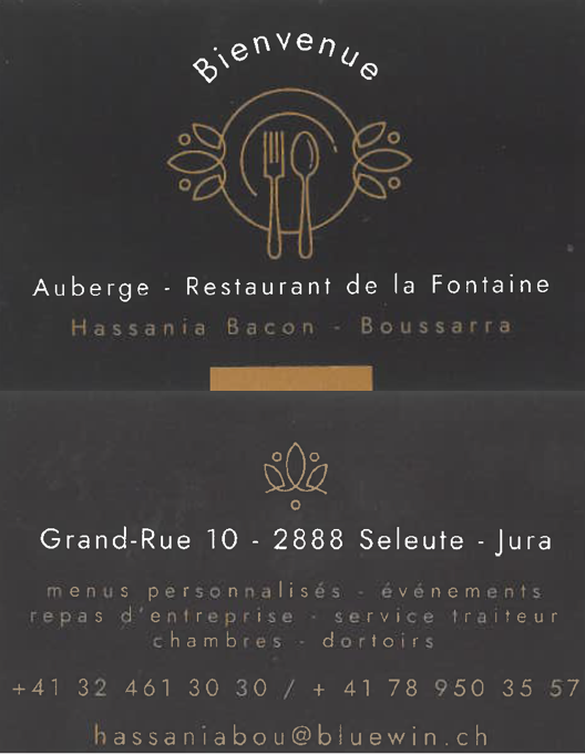 Restaurant de la Fontaine